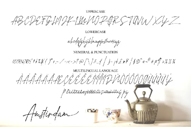 Amstirdam font