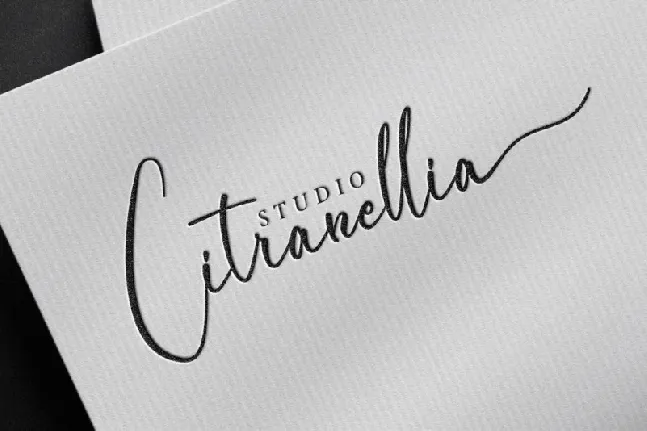 Citranellia font