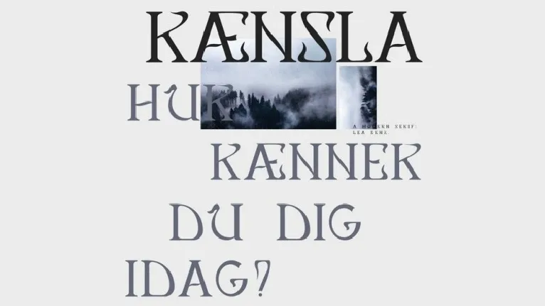 Kaensla font