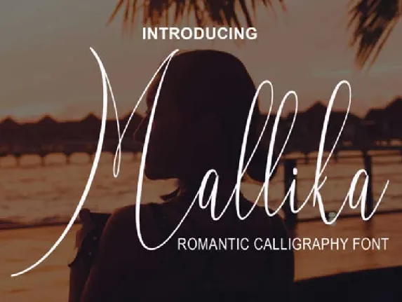 Mallika Script font