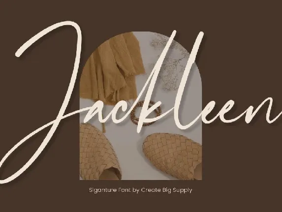 Jackleen font