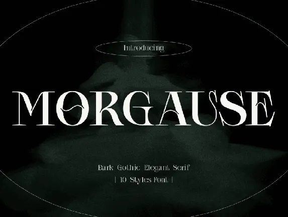 CF Morgause Demo font