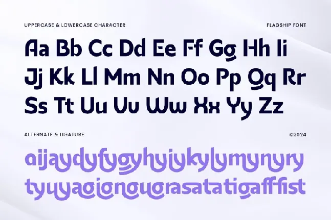 Flagship font