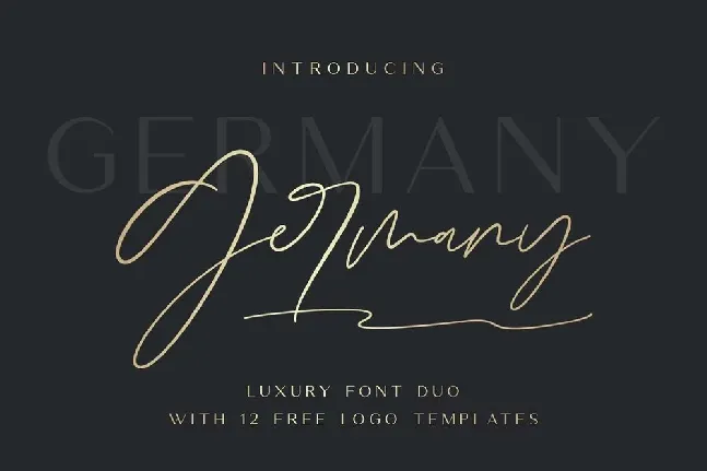 Germany Duo Free font