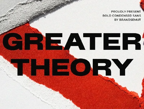 Greater Theory font