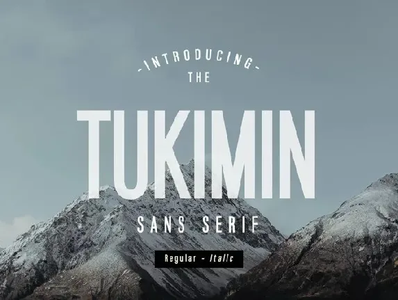 Tukimin font