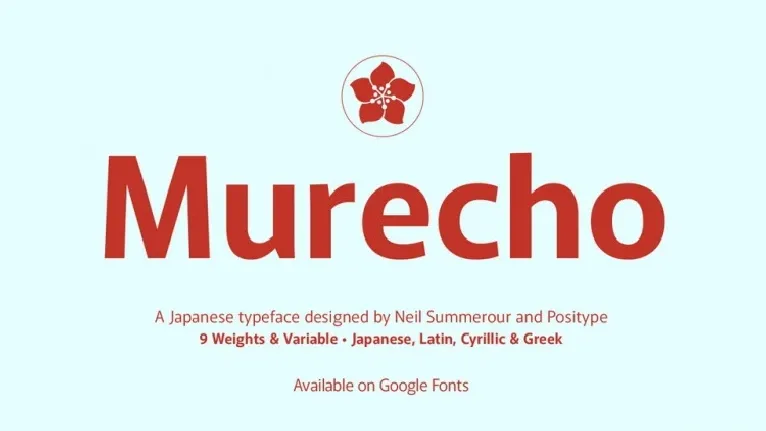 Murecho Family font