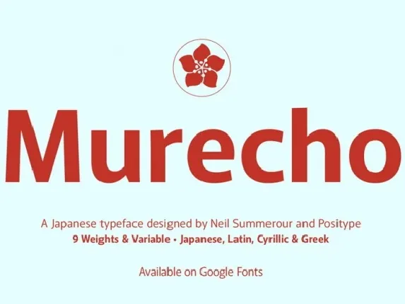 Murecho Family font