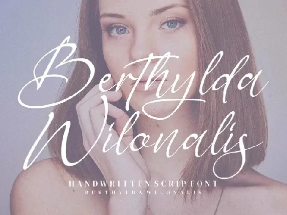 Berthylda Wilonalis font