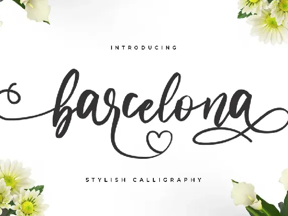 barcelona font