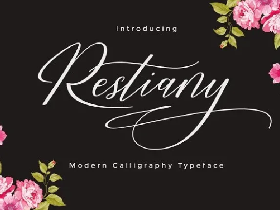 Restiany Script font