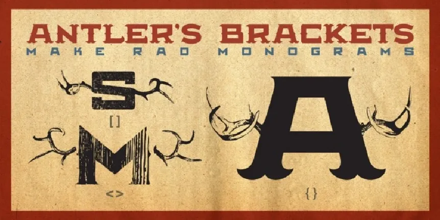 Antler Family font