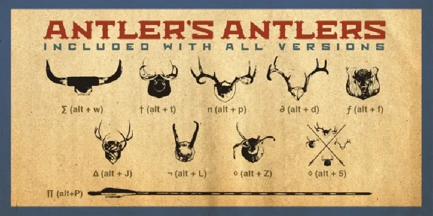 Antler Family font