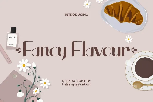 Fancy Flavour Demo font