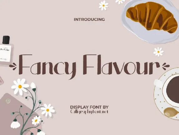 Fancy Flavour Demo font