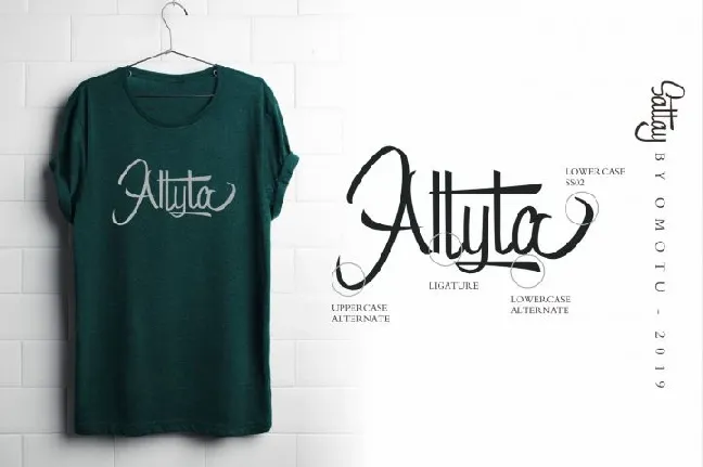 Sattay Script font