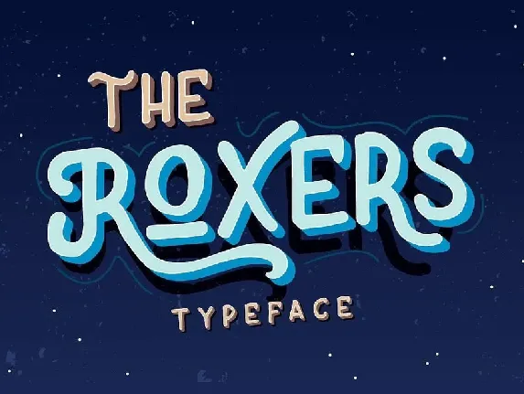 The Roxers Typeface Free font