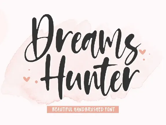 Dreams Hunter font