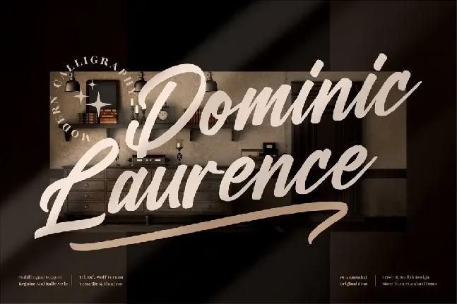 Dominic Laurence font