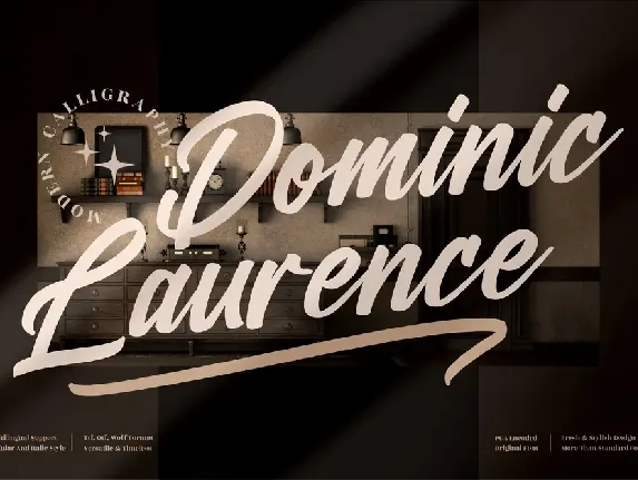 Dominic Laurence font