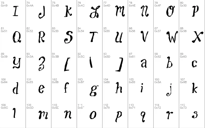 Lindberg Hand font