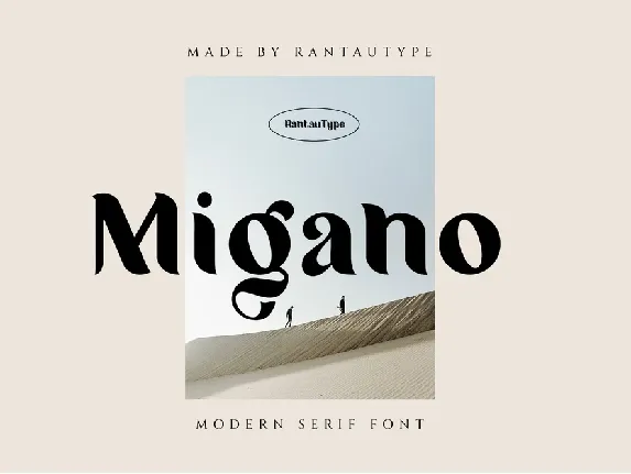 Migano font