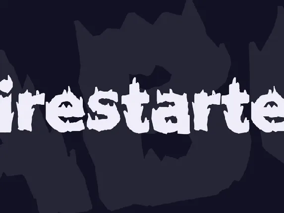 Firestarter font