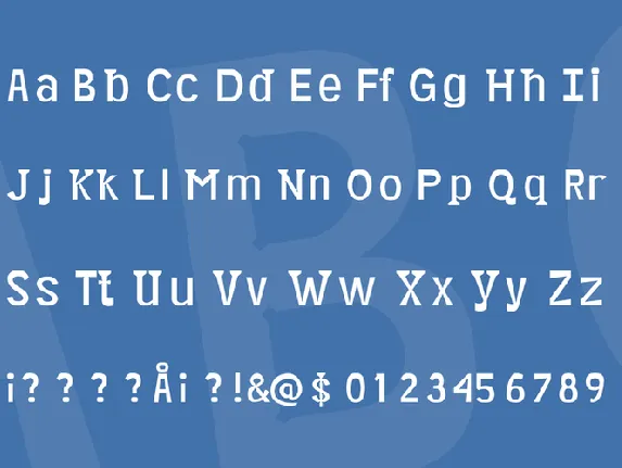 Minikin font