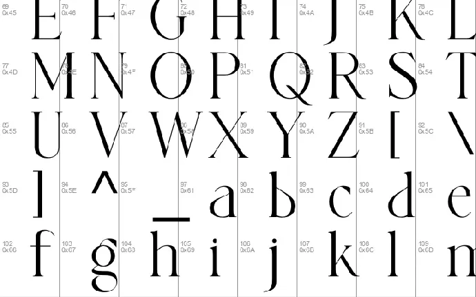 The Sargent Serif font