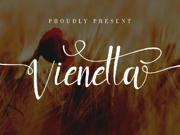 Vienetta font