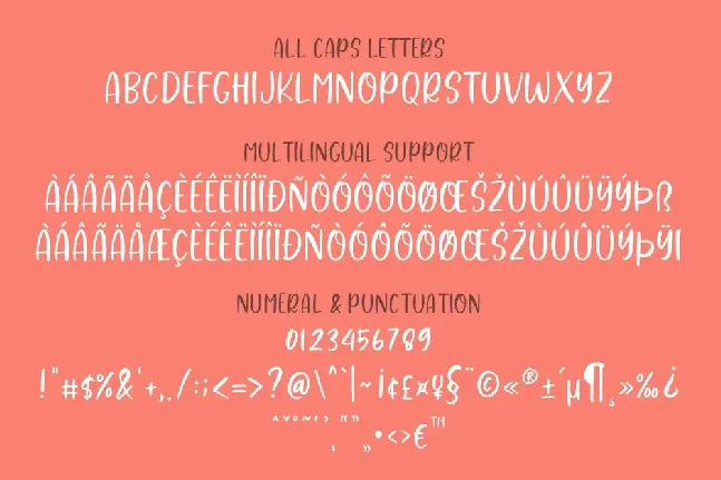 Salmonpie - Personal Use font