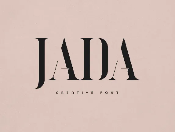 Jada font