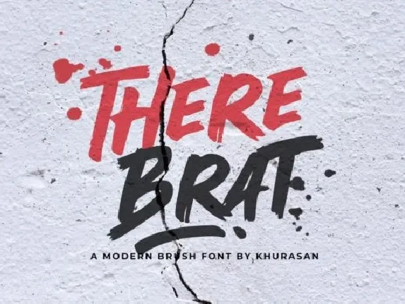 There Brat font