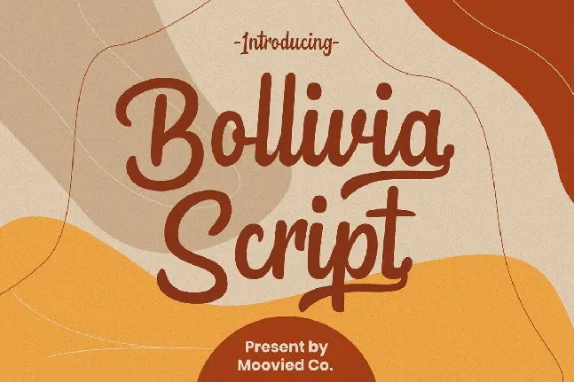 Bollivia Script font