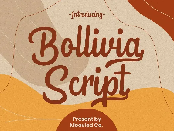 Bollivia Script font