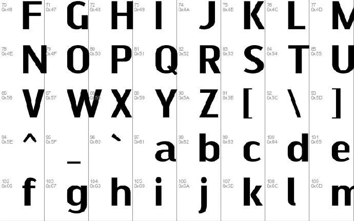 Ebson font