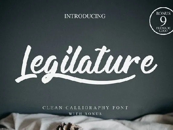 Legilature Script font