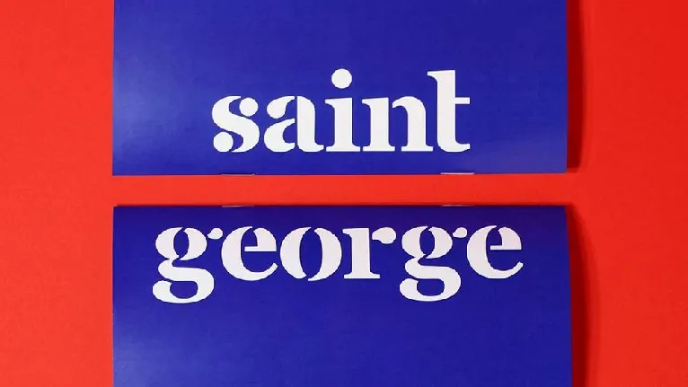 Saint George Typeface Free font