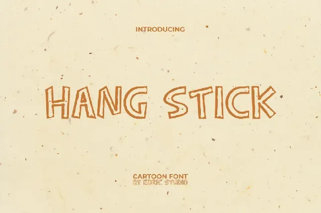 Hang Stick Demo font