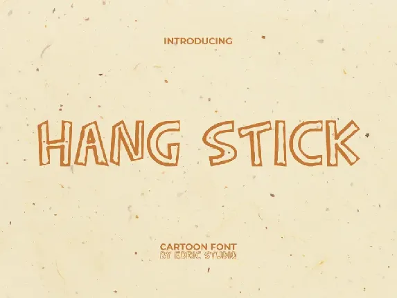 Hang Stick Demo font