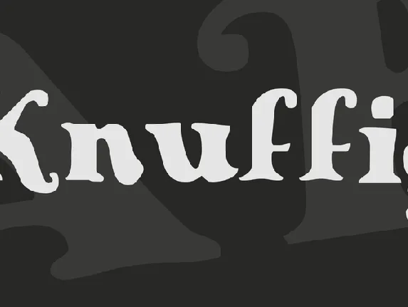 Knuffig font