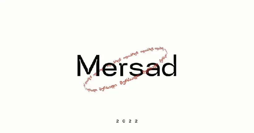 Mersad font