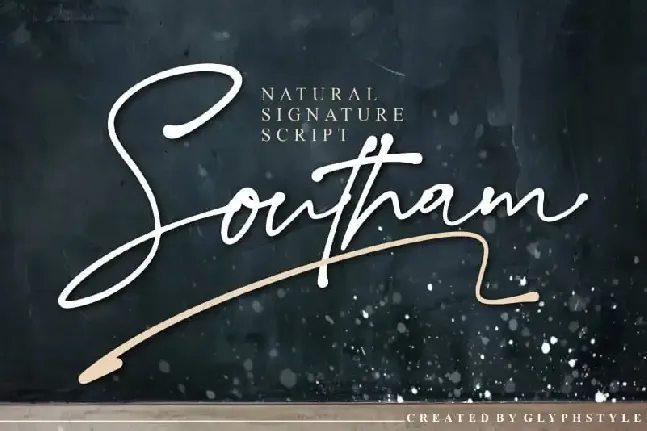 Southam Natural Script font