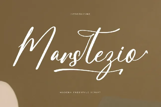 Marstezio DEMO VERSION font