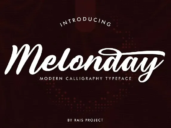 Melonday font