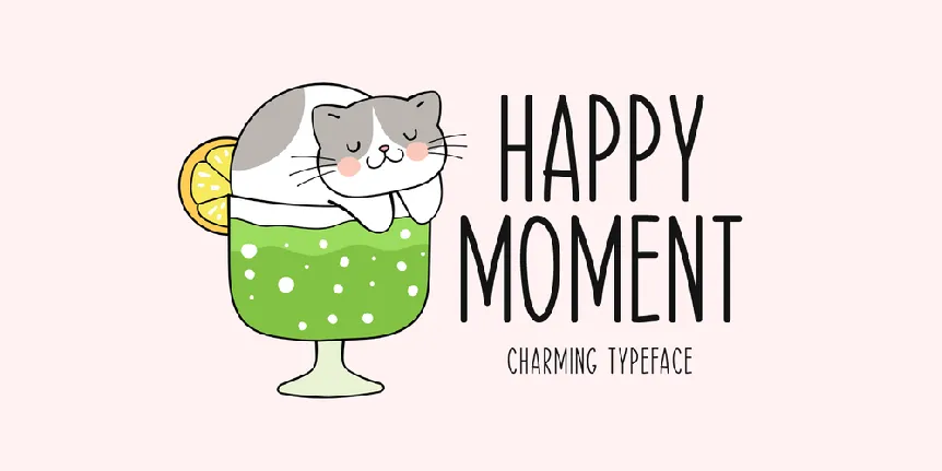 Happy Moment font