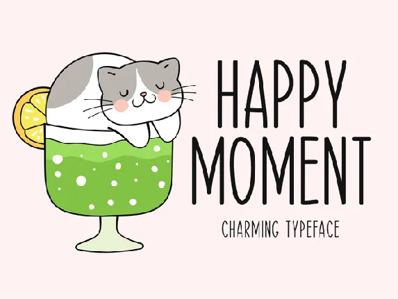 Happy Moment font