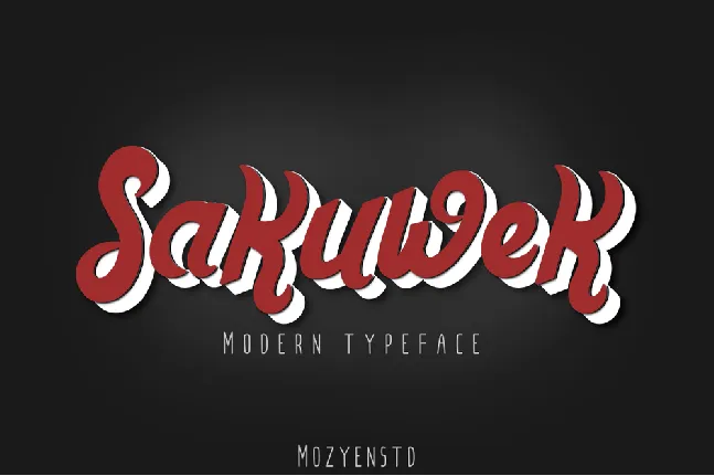 Sakuwek font