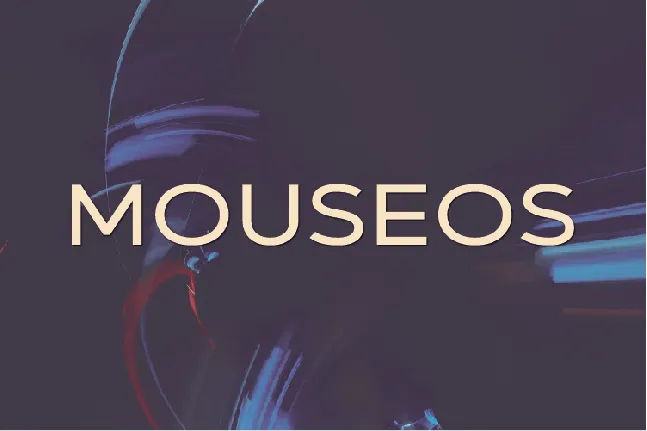 Mouseos font