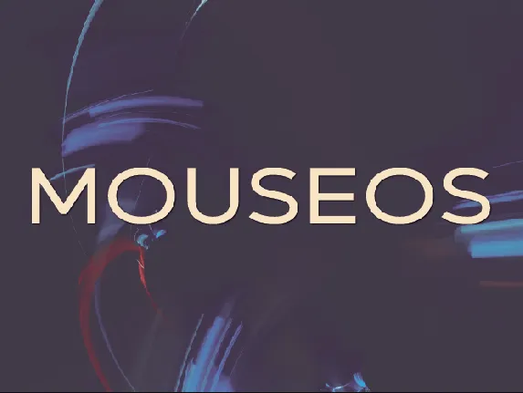 Mouseos font